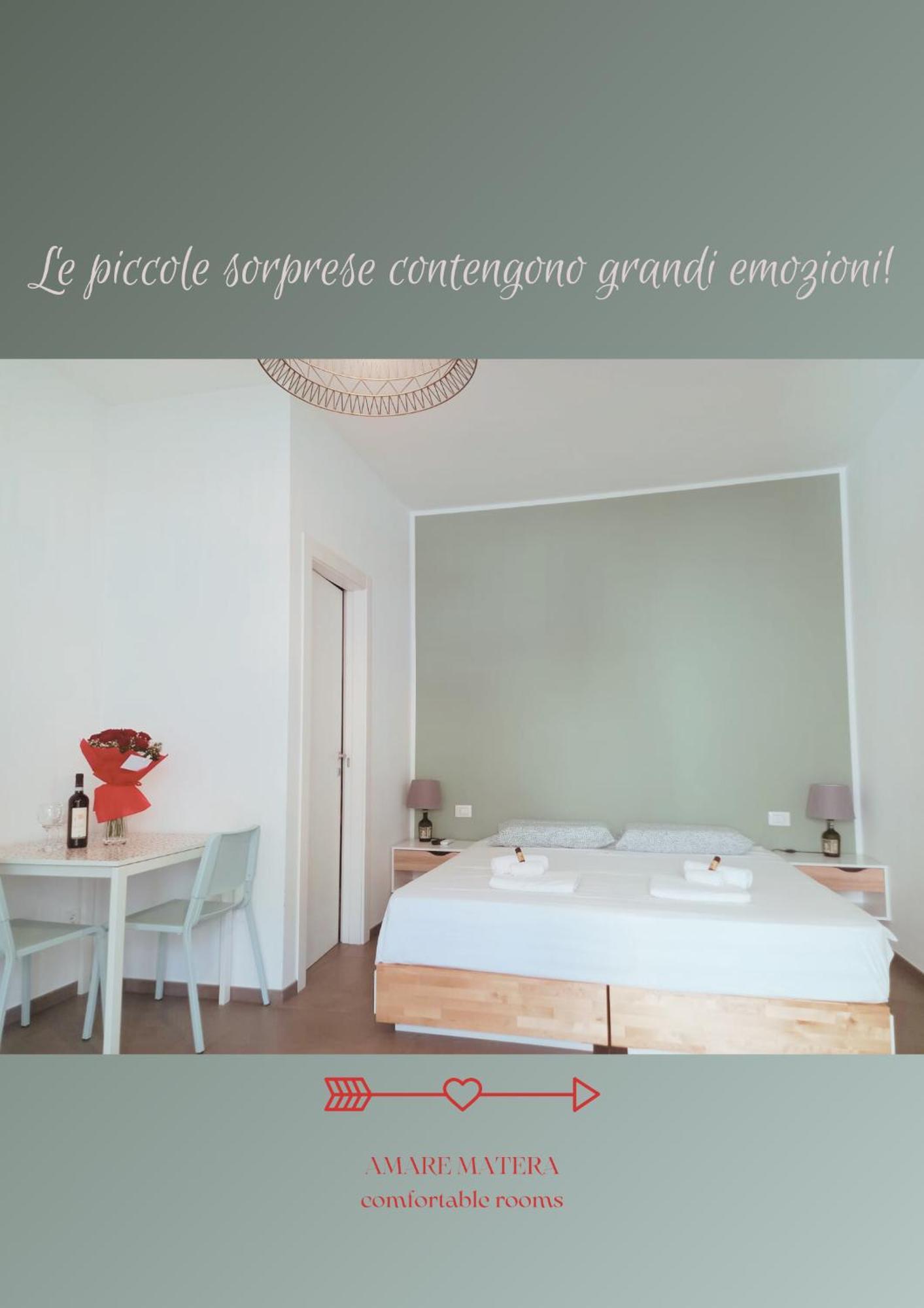 Amare Matera Comfortable Rooms Zewnętrze zdjęcie